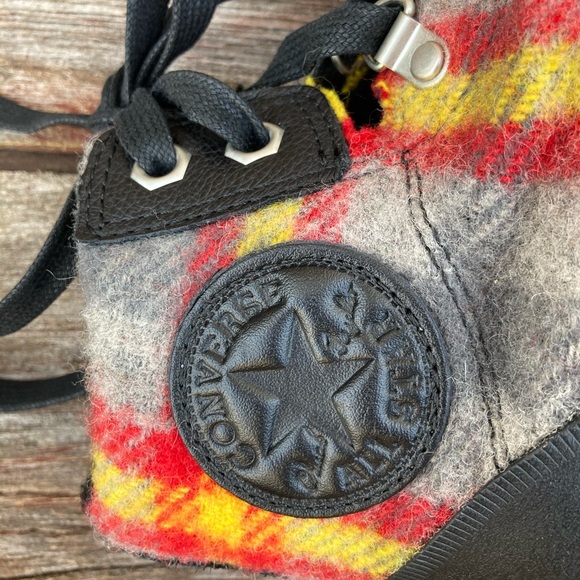 🍁 Converse Woolrich Plaid   sneakers - Picture 2 of 15